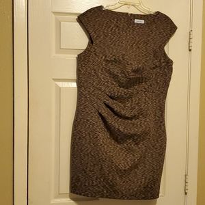 Calvin Kline Ruched Dress
